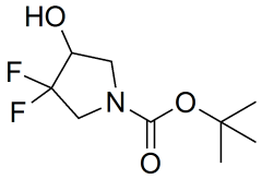 tert-butyl 3,3-difluoro-4-hydroxypyrrolidine-1-carboxylate