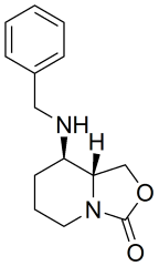 cis-8-(benzylamino)hexahydro-oxazolo[3,4-a]pyridin-3-one