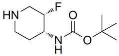 tert-butyl N-[(3S,4R)-3-fluoropiperidin-4-yl]carbamate
