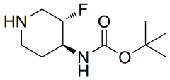 tert-butyl N-[(3S,4S)-3-fluoropiperidin-4-yl]carbamate