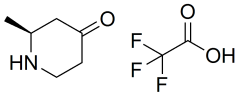 (S)-2-methylpiperidin-4-one 2,2,2-trifluoroacetate