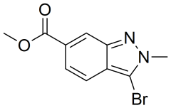 methyl 3-bromo-2-methyl-2H-indazole-6-carboxylate
