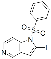 1-(benzenesulfonyl)-2-iodo-1H-pyrrolo[3,2-c]pyridine