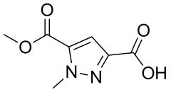 5-(methoxycarbonyl)-1-methyl-1H-pyrazole-3-carboxylic acid
