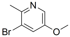 3-bromo-5-methoxy-2-methylpyridine