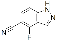 4-fluoro-1H-indazole-5-carbonitrile