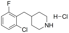 4-[(2-chloro-6-fluorophenyl)methyl]piperidine hydrochloride