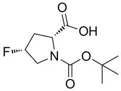 (2R,4R)-1-[(tert-butoxy)carbonyl]-4-fluoropyrrolidine-2-carboxylic acid