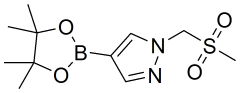 1-(methanesulfonylmethyl)-4-(tetramethyl-1,3,2-dioxaborolan-2-yl)-1H-pyrazole