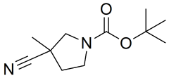 tert-butyl 3-cyano-3-methylpyrrolidine-1-carboxylate