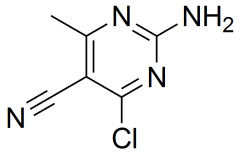 2-amino-4-chloro-6-methylpyrimidine-5-carbonitrile