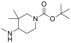 tert-butyl 3,3-dimethyl-4-(methylamino)piperidine-1-carboxylate