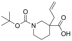 1-[(tert-butoxy)carbonyl]-3-(prop-2-en-1-yl)piperidine-3-carboxylic acid