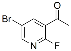 1-(5-bromo-2-fluoropyridin-3-yl)ethan-1-one