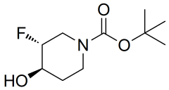 tert-butyl (3R,4R)-3-fluoro-4-hydroxypiperidine-1-carboxylate