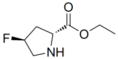 ethyl (2R,4S)-4-fluoropyrrolidine-2-carboxylate