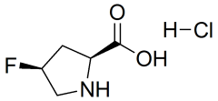 (2S,4S)-4-fluoropyrrolidine-2-carboxylic acid hydrochloride