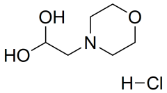 2-(morpholin-4-yl)ethane-1,1-diol hydrochloride