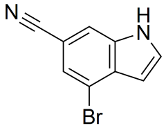 4-bromo-1H-indole-6-carbonitrile