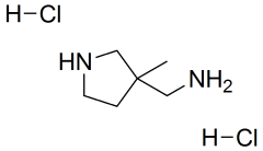 (3-methylpyrrolidin-3-yl)methanamine dihydrochloride