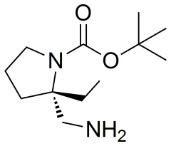 tert-butyl (2S)-2-(aminomethyl)-2-ethylpyrrolidine-1-carboxylate