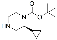 tert-butyl (2S)-2-cyclopropylpiperazine-1-carboxylate