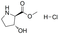 methyl (2R,3R)-3-hydroxypyrrolidine-2-carboxylate hydrochloride