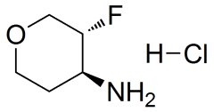 trans-3-fluorooxan-4-amine hydrochloride