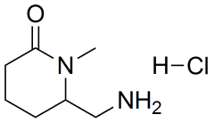 6-(aminomethyl)-1-methylpiperidin-2-one hydrochloride