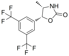 (4S,5R)-5-[3,5-bis(trifluoromethyl)phenyl]-4-methyl-1,3-oxazolidin-2-one