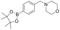 4-{[4-(4,4,5,5-tetramethyl-1,3,2-dioxaborolan-2-yl)phenyl]methyl}morpholine