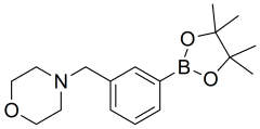 4-{[3-(4,4,5,5-tetramethyl-1,3,2-dioxaborolan-2-yl)phenyl]methyl}morpholine