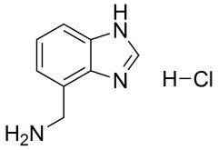 1H-1,3-benzodiazol-4-ylmethanamine hydrochloride