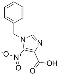 5-nitro-1-(phenylmethyl)-1h-imidazolle-4-carboxylic acid