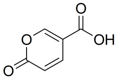 2-oxo-2H-pyran-5-carboxylic acid