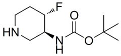 tert-butyl N-[trans-4-fluoropiperidin-3-yl]carbamate