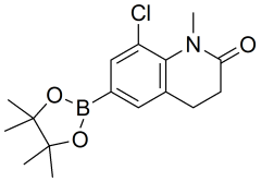8-chloro-1-methyl-6-(4,4,5,5-tetramethyl-[1,3,2]dioxaborolan-2-yl)-3,4-dihydro-1h-quinolin-2-one