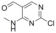 2-chloro-4-(methylamino)pyrimidine-5-carbaldehyde
