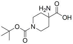 4-amino-1-[(tert-butoxy)carbonyl]piperidine-4-carboxylic acid