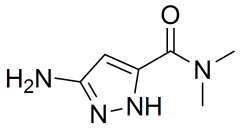 3-amino-N,N-dimethyl-1H-pyrazole-5-carboxamide