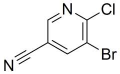5-bromo-6-chloropyridine-3-carbonitrile