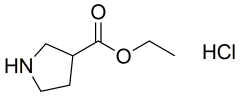 ethyl pyrrolidine-3-carboxylate hydrochloride