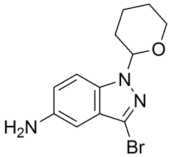 3-bromo-1-(oxan-2-yl)-1H-indazol-5-amine