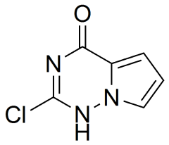2-chloro-1H,4H-pyrrolo[2,1-f][1,2,4]triazin-4-one