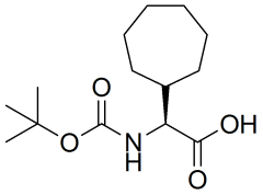 (2S)-2-{[(tert-butoxy)carbonyl]amino}-2-cycloheptylacetic acid