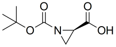 (2R)-1-[(tert-butoxy)carbonyl]aziridine-2-carboxylic acid