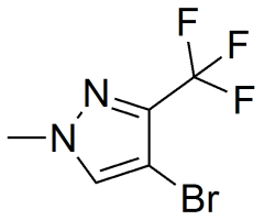 4-bromo-1-methyl-3-(trifluoromethyl)-1H-pyrazole