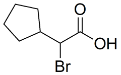 2-bromo-2-cyclopentylacetic acid