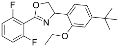 4-(4-tert-butyl-2-ethoxyphenyl)-2-(2,6-difluorophenyl)-4,5-dihydro-1,3-oxazole
