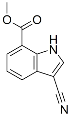 methyl 3-cyano-1h-indole-7-carboxylate